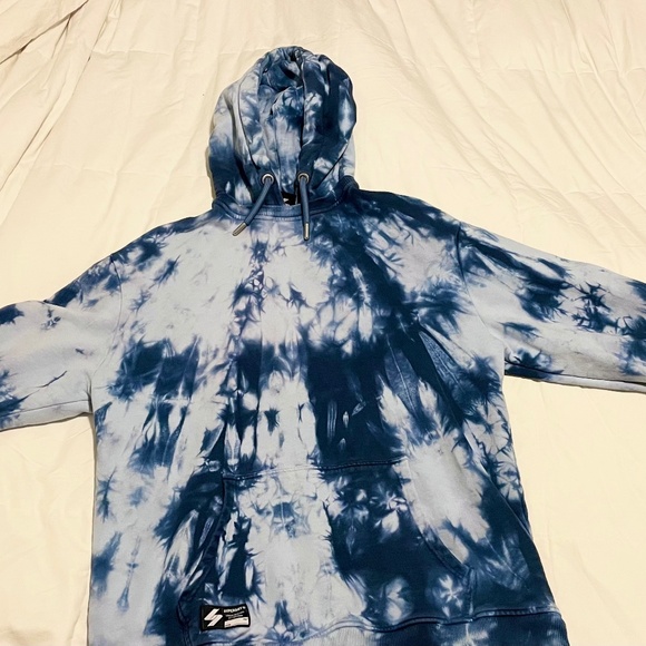 Superdry Unisex Tie Dye Hoodie L/XL - Picture 1 of 6